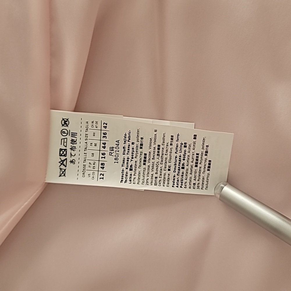Pink Blazer Jacket By Marella - Picture 16 of 16